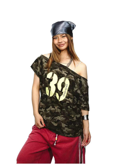 BB Number Camouflage T-Shirt-korean-fashion-T-Shirt-BB's Closet-OH Garments