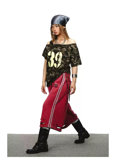 BB Number Camouflage T-Shirt-korean-fashion-T-Shirt-BB's Closet-OH Garments
