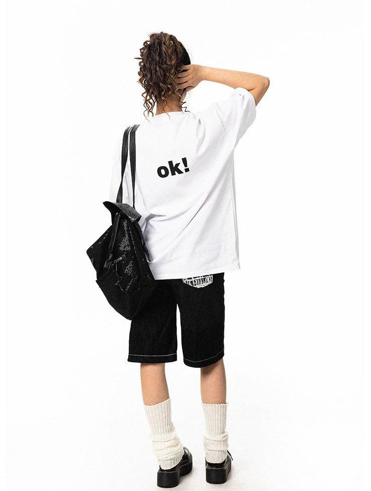BB OK! 3D Character T-Shirt-korean-fashion-T-Shirt-BB's Closet-OH Garments