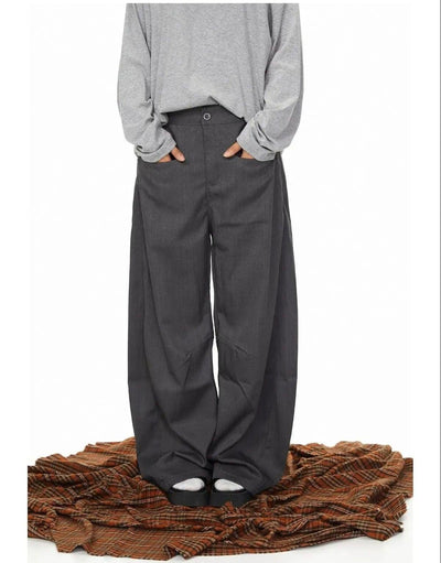 BB Pleated Wide Leg Scimitar Trousers-korean-fashion-Trousers-BB's Closet-OH Garments