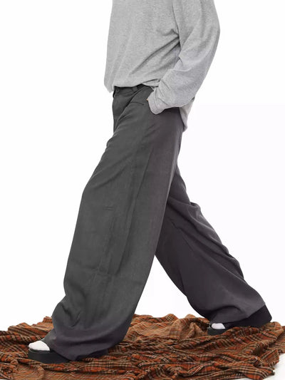 BB Pleated Wide Leg Scimitar Trousers-korean-fashion-Trousers-BB's Closet-OH Garments