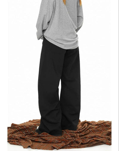 BB Pleated Wide Leg Scimitar Trousers-korean-fashion-Trousers-BB's Closet-OH Garments