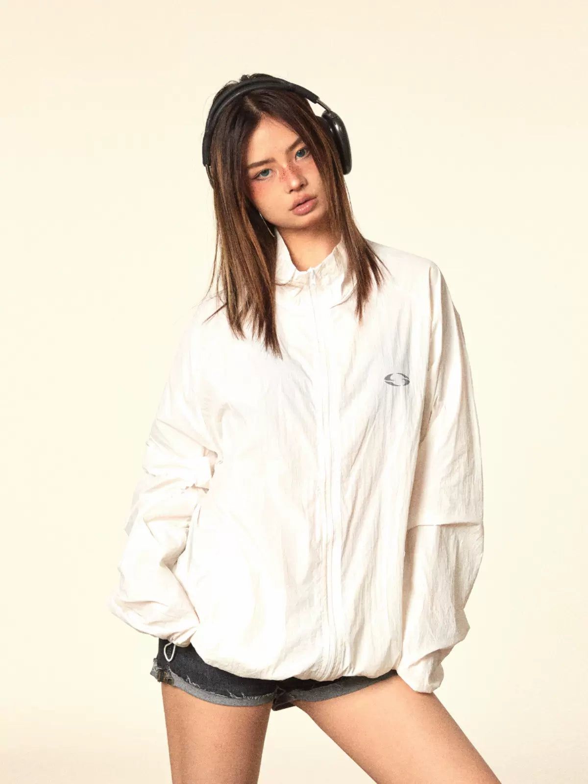 BB Stand Collar Sun Protection Jacket-korean-fashion-Jacket-BB's Closet-OH Garments