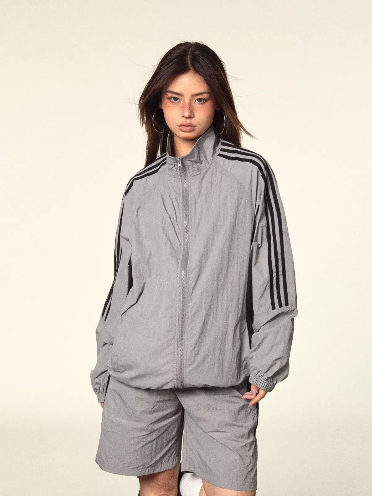 BB Striped Sports Style Jacket-korean-fashion-Jacket-BB's Closet-OH Garments