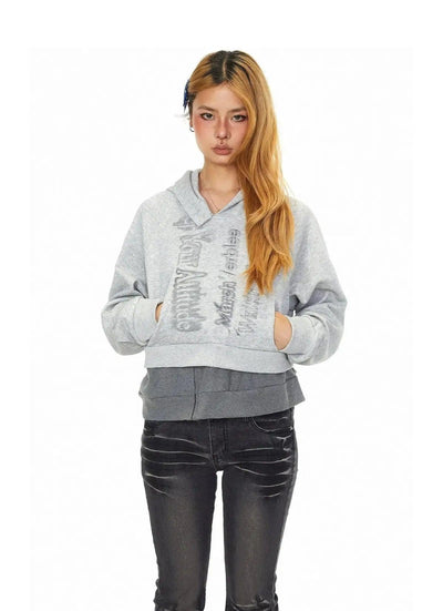BB Two-Piece Letter Print Hoodie-korean-fashion-Hoodie-BB's Closet-OH Garments