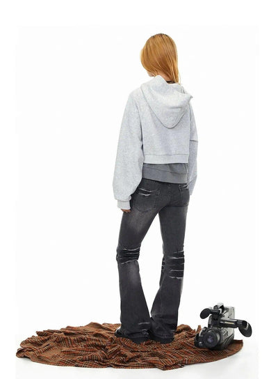BB Two-Piece Letter Print Hoodie-korean-fashion-Hoodie-BB's Closet-OH Garments