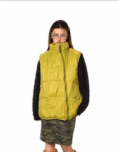 BB Zip-Up Puffer Vest-korean-fashion-Vest-BB's Closet-OH Garments