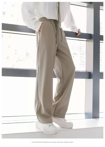 Chuan Adjustable String Corduroy Pants-korean-fashion-Pants-Chuan's Closet-OH Garments