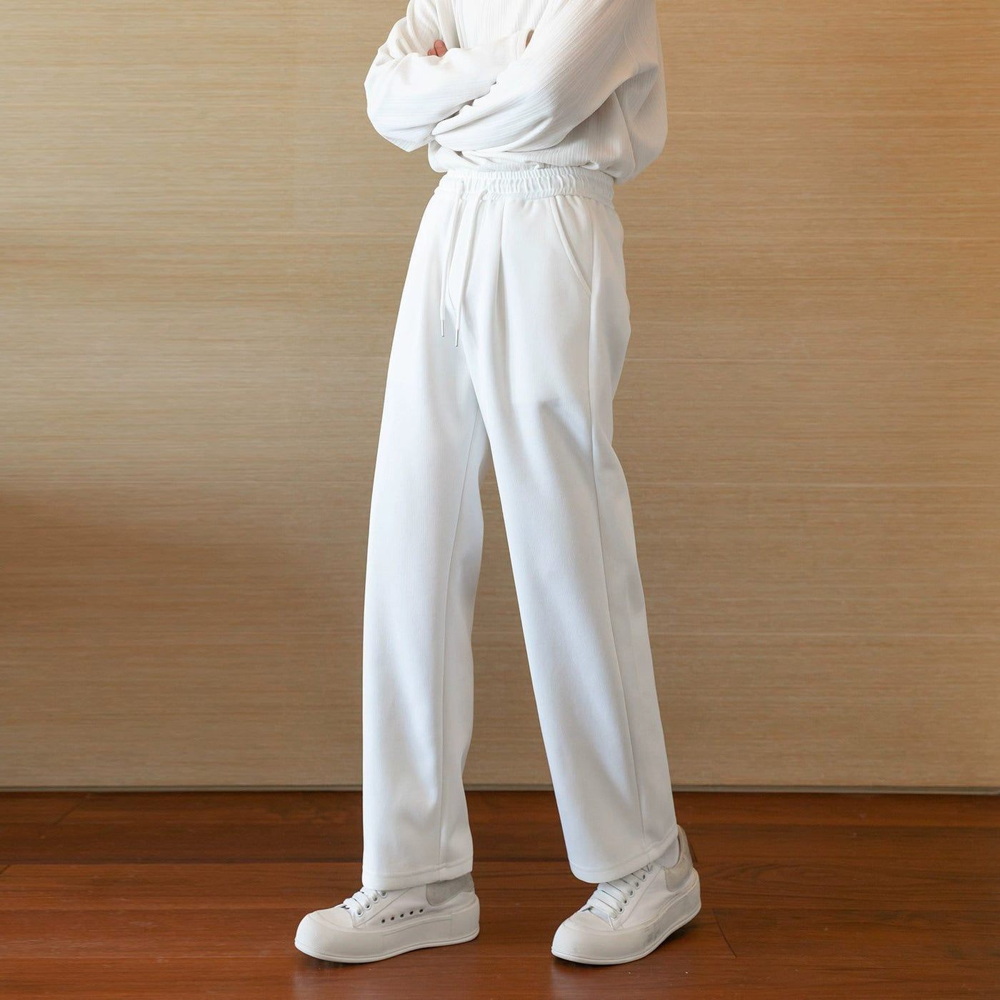 Chuan Athleisure Clean Cut Sweatpants-korean-fashion-Pants-Chuan's Closet-OH Garments