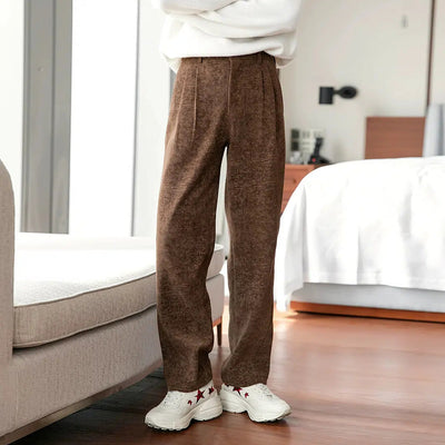 Chuan Chic Bootcut Casual Pants-korean-fashion-Pants-Chuan's Closet-OH Garments