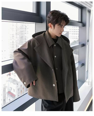 Chuan Layered Hooded Jacket-korean-fashion-Jacket-Chuan's Closet-OH Garments