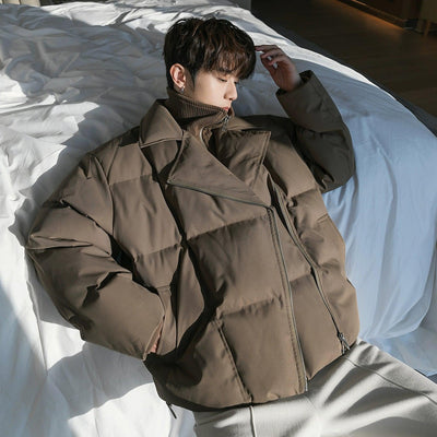 Chuan Moto Two-Piece Collared Jacket-korean-fashion-Jacket-Chuan's Closet-OH Garments