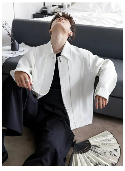Chuan Structured Embroidered Blazer-korean-fashion-Blazer-Chuan's Closet-OH Garments