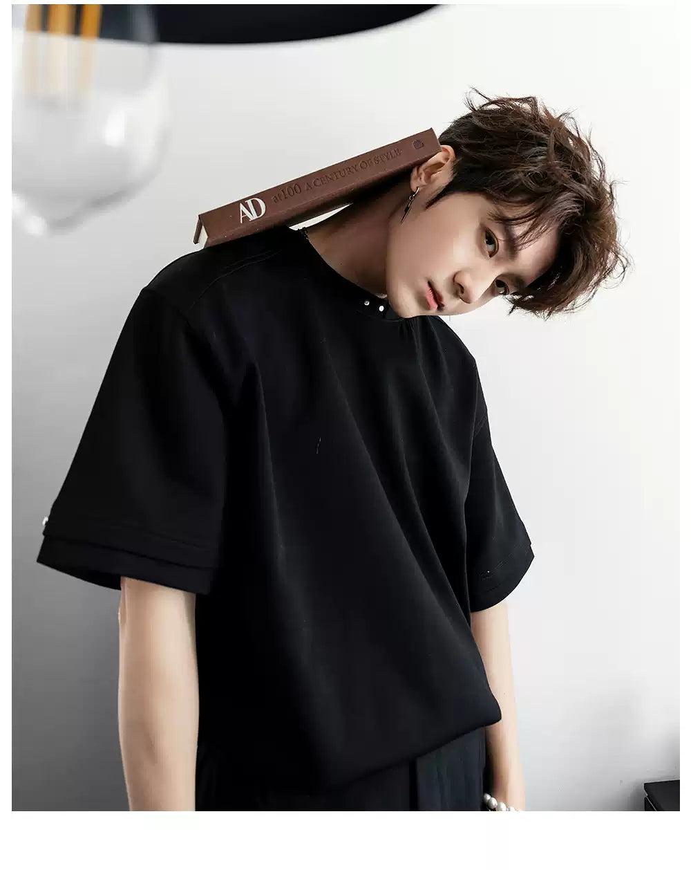Chuan Versatile Comfty T-Shirt-korean-fashion-T-Shirt-Chuan's Closet-OH Garments