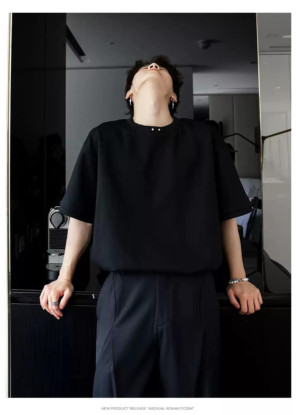 Chuan Versatile Comfty T-Shirt-korean-fashion-T-Shirt-Chuan's Closet-OH Garments