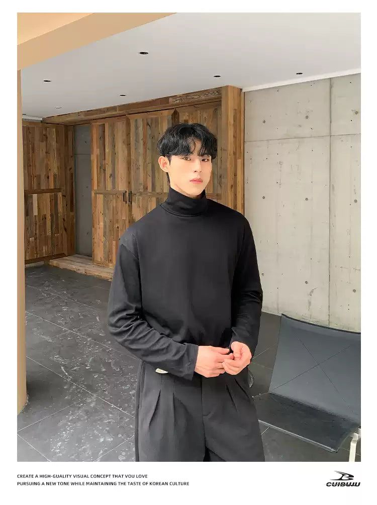 Cui Basic Regular Fit Turtleneck-korean-fashion-Turtleneck-Cui's Closet-OH Garments