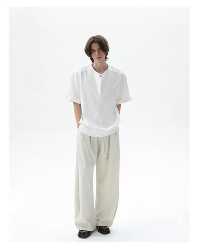 Cui Belted Wide Leg Trousers-korean-fashion-Trousers-Cui's Closet-OH Garments