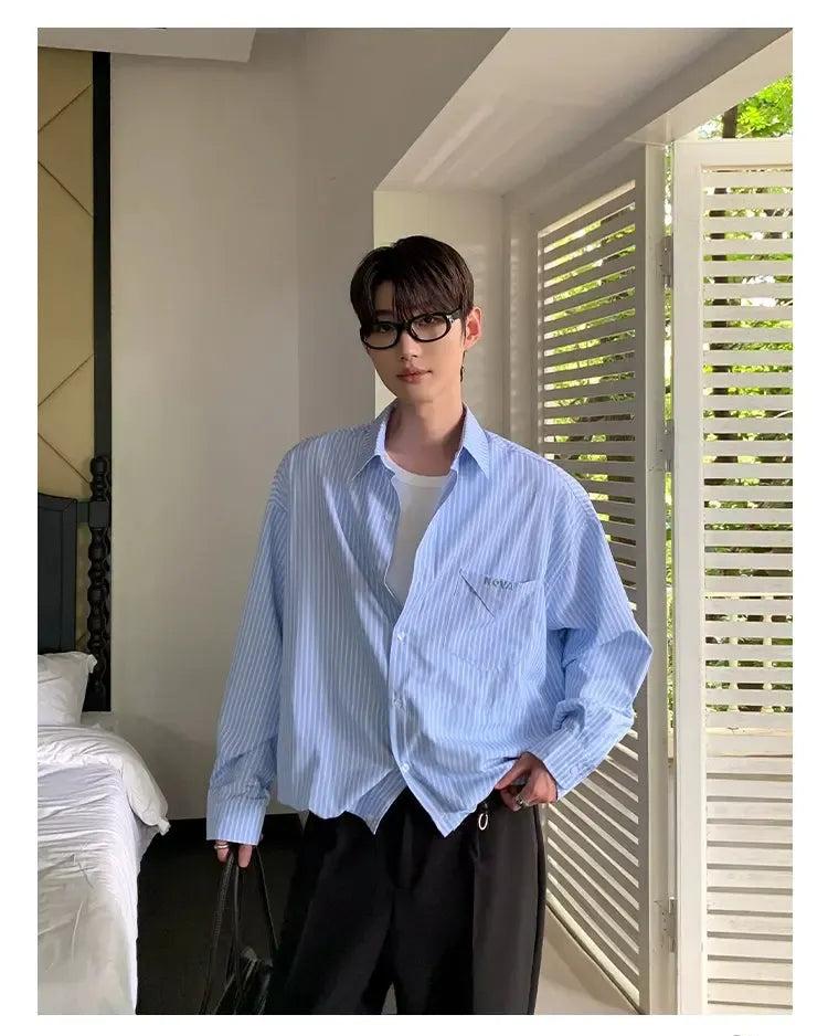 Cui Breathable Clean Style Shirt-korean-fashion-Shirt-Cui's Closet-OH Garments