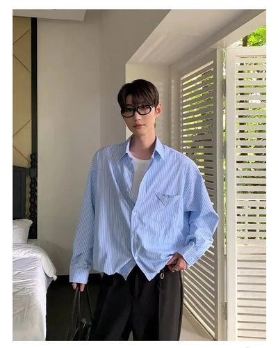 Cui Breathable Clean Style Shirt-korean-fashion-Shirt-Cui's Closet-OH Garments