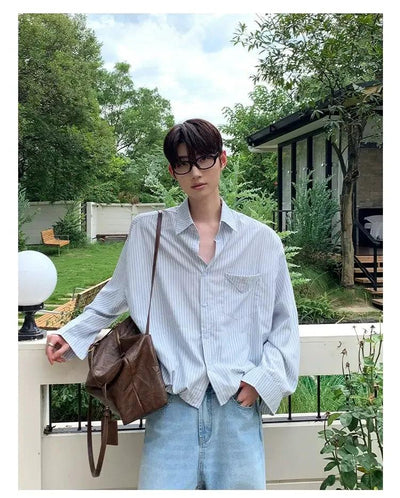 Cui Breathable Clean Style Shirt-korean-fashion-Shirt-Cui's Closet-OH Garments