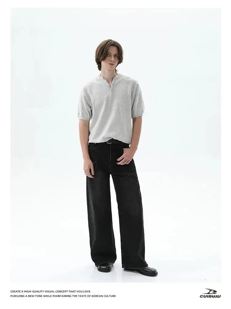 Cui Casual Multi-Pleated Trousers-korean-fashion-Trousers-Cui's Closet-OH Garments