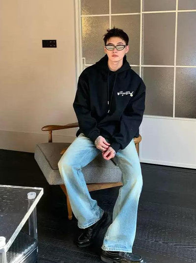 Cui Distressed Bleach Wash Jeans-korean-fashion-Jeans-Cui's Closet-OH Garments