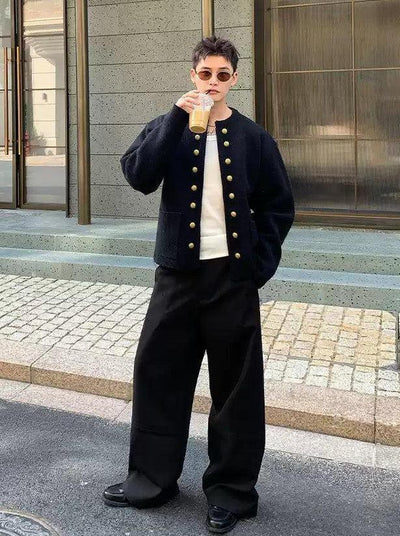 Cui Front Open Button Detail Cardigan-korean-fashion-Cardigan-Cui's Closet-OH Garments