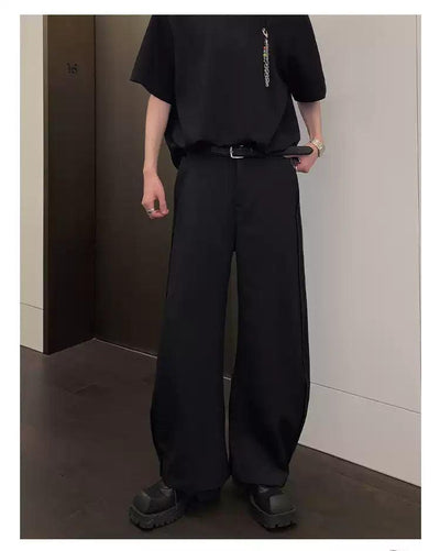 Cui Gartered Scimitar Wide Trousers-korean-fashion-Trousers-Cui's Closet-OH Garments
