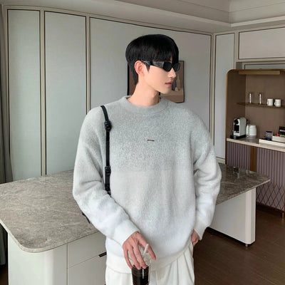 Cui Light Gradient Casual Sweater-korean-fashion-Sweater-Cui's Closet-OH Garments