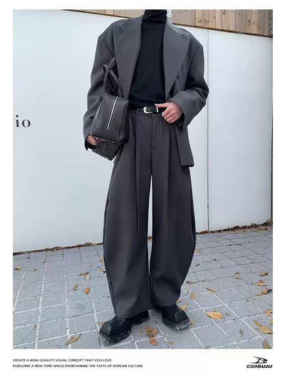 Cui Multi-Pleated Drape Trousers-korean-fashion-Trousers-Cui's Closet-OH Garments