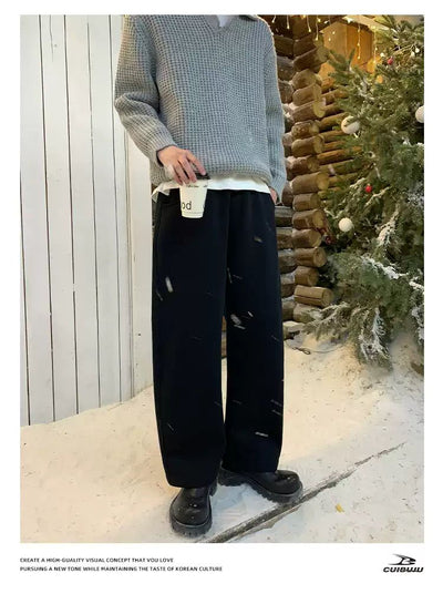 Cui Plain Sports Sweatpants-korean-fashion-Pants-Cui's Closet-OH Garments