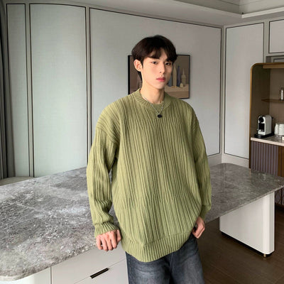 Cui Ribbed Regular Fit Sweater-korean-fashion-Sweater-Cui's Closet-OH Garments