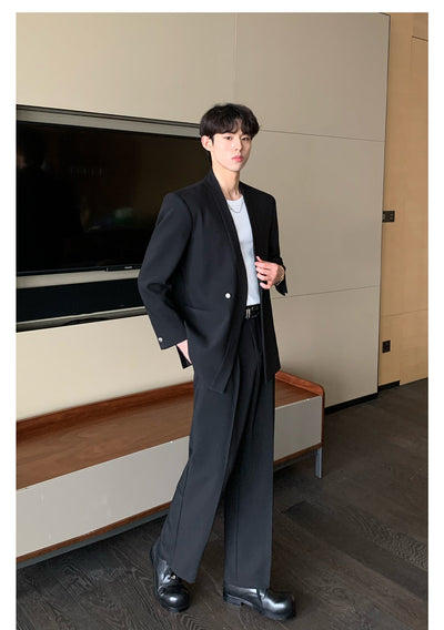 Cui Sleek Versatile Pleated Pants-korean-fashion-Pants-Cui's Closet-OH Garments