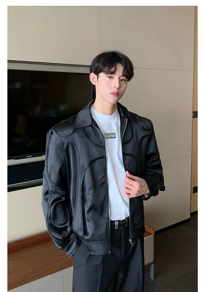 Cui Structured PU Leather Jacket-korean-fashion-Jacket-Cui's Closet-OH Garments