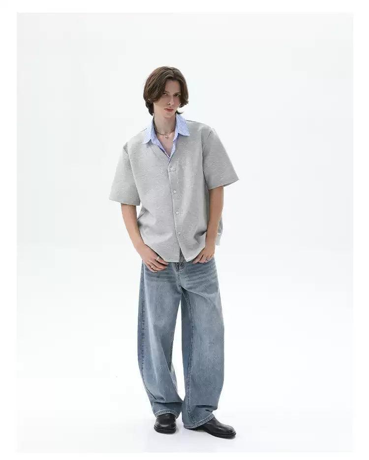 Cui Washed Whisker Straight Jeans-korean-fashion-Jeans-Cui's Closet-OH Garments