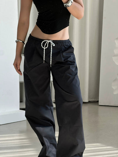 DQ Versatile Elastic Track Pants-korean-fashion-Pants-DQ's Closet-OH Garments