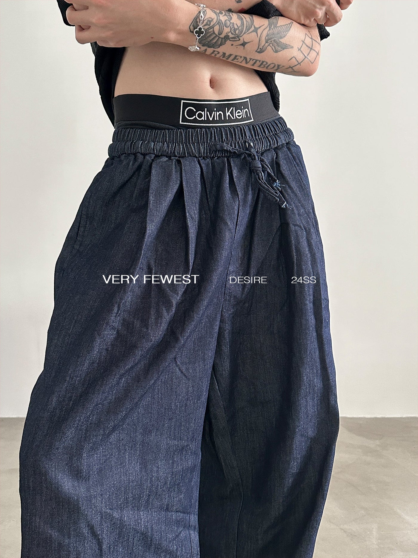 Gen Classic Elastic Drawstring Pants-korean-fashion-Pants-Gen's Closet-OH Garments