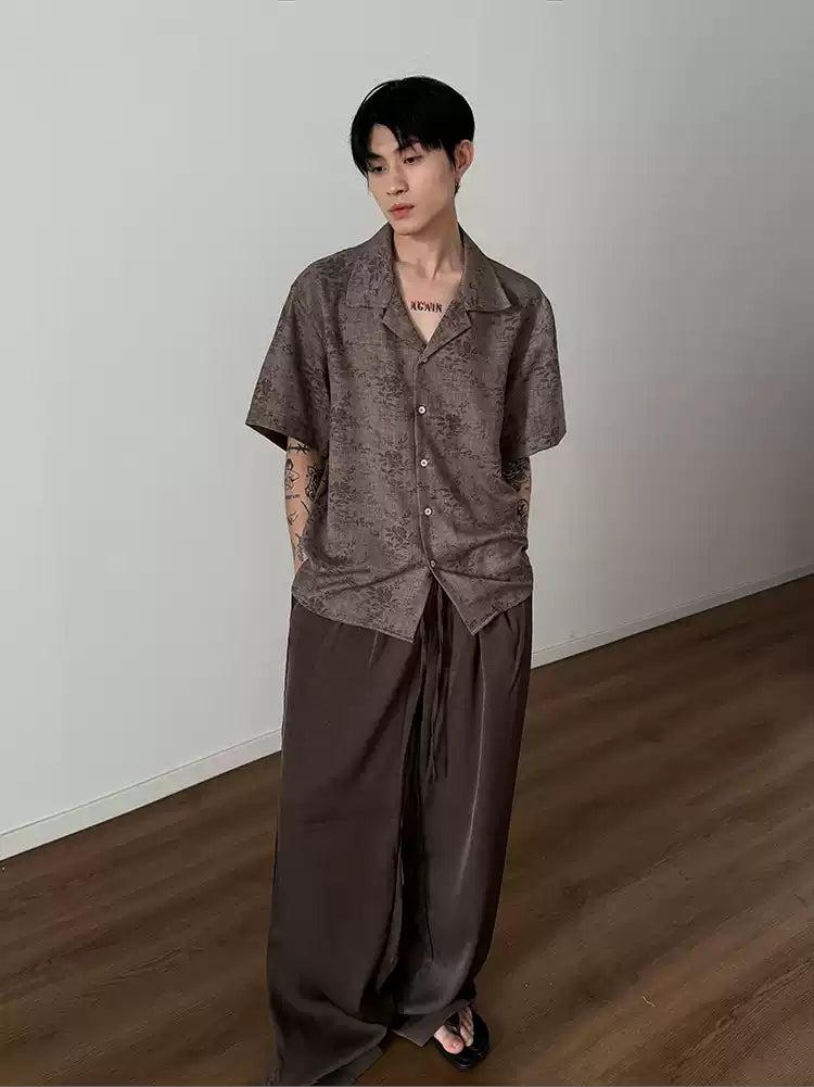 Gen Floral Full-Print Shirt-korean-fashion-Shirt-Gen's Closet-OH Garments