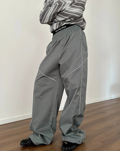 Gen Lined Gartered Track Pants-korean-fashion-Pants-Gen's Closet-OH Garments