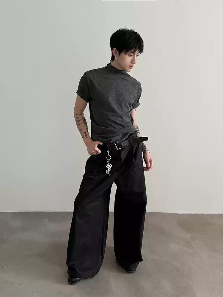 Gen Pleated Wide Cut Pants-korean-fashion-Pants-Gen's Closet-OH Garments