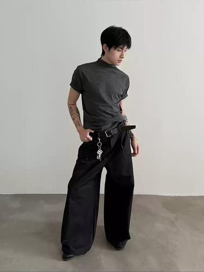 Gen Pleated Wide Cut Pants-korean-fashion-Pants-Gen's Closet-OH Garments