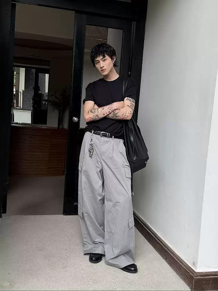 Gen Round Neck Boxy T-Shirt-korean-fashion-T-Shirt-Gen's Closet-OH Garments