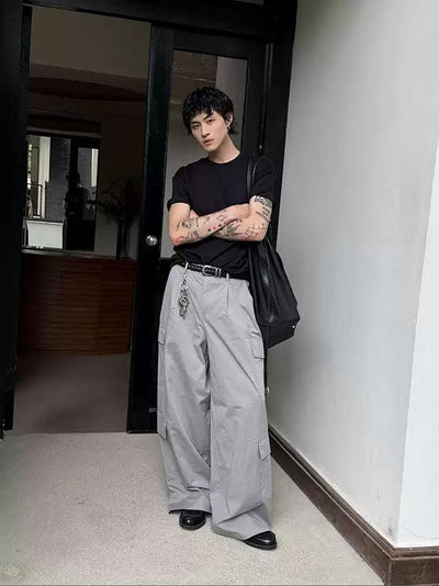 Gen Round Neck Boxy T-Shirt-korean-fashion-T-Shirt-Gen's Closet-OH Garments