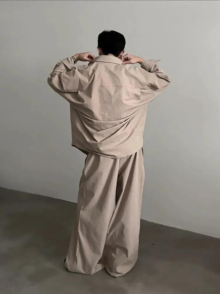 Gen Side Pockets Gartered Track Pants-korean-fashion-Pants-Gen's Closet-OH Garments