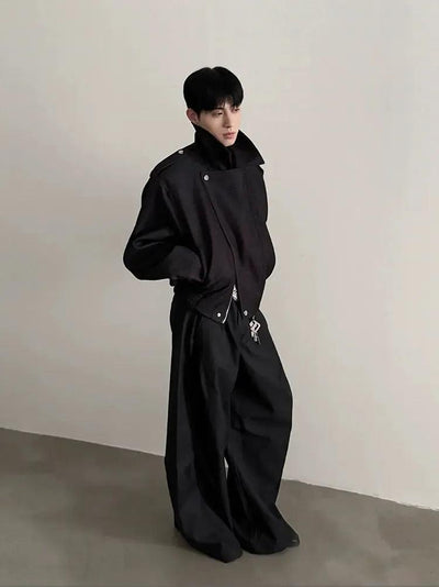 Gen Snap Button Lapel Jacket-korean-fashion-Jacket-Gen's Closet-OH Garments