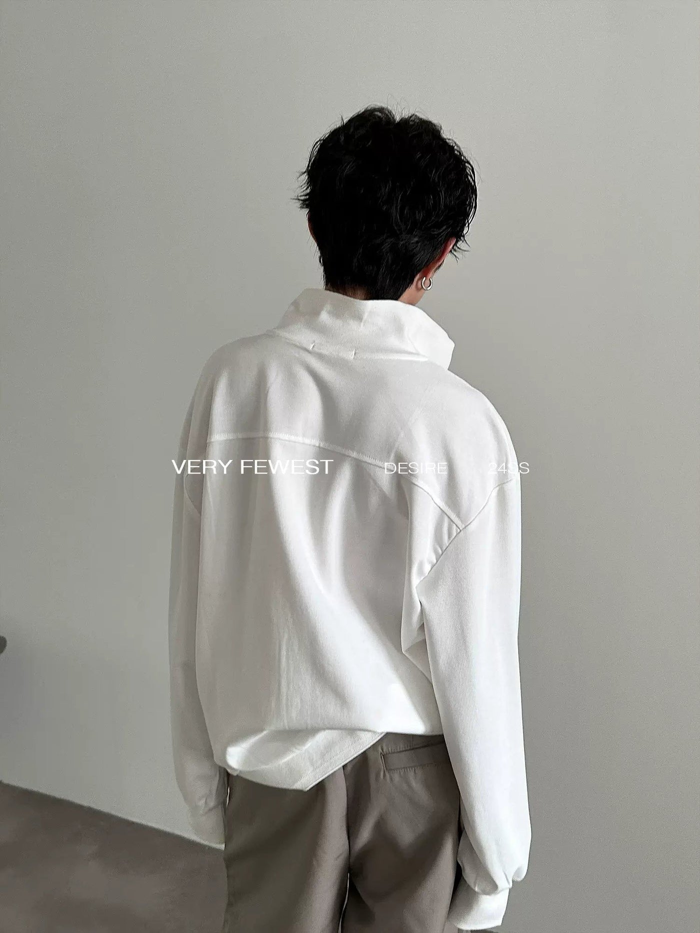 Gen Solid Lightweight Half-Zip-korean-fashion-Half-Zip-Gen's Closet-OH Garments