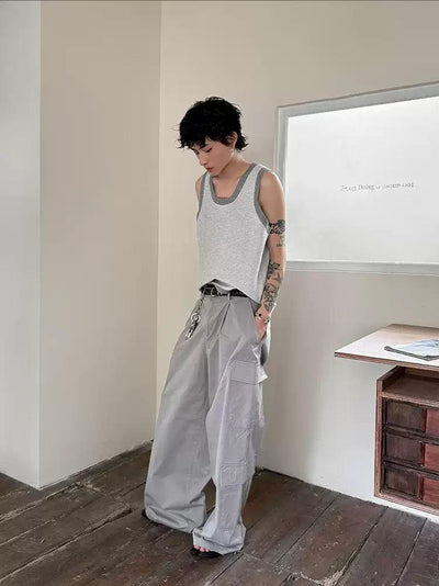 Gen Striped Comfty Tank Top-korean-fashion-Tank Top-Gen's Closet-OH Garments