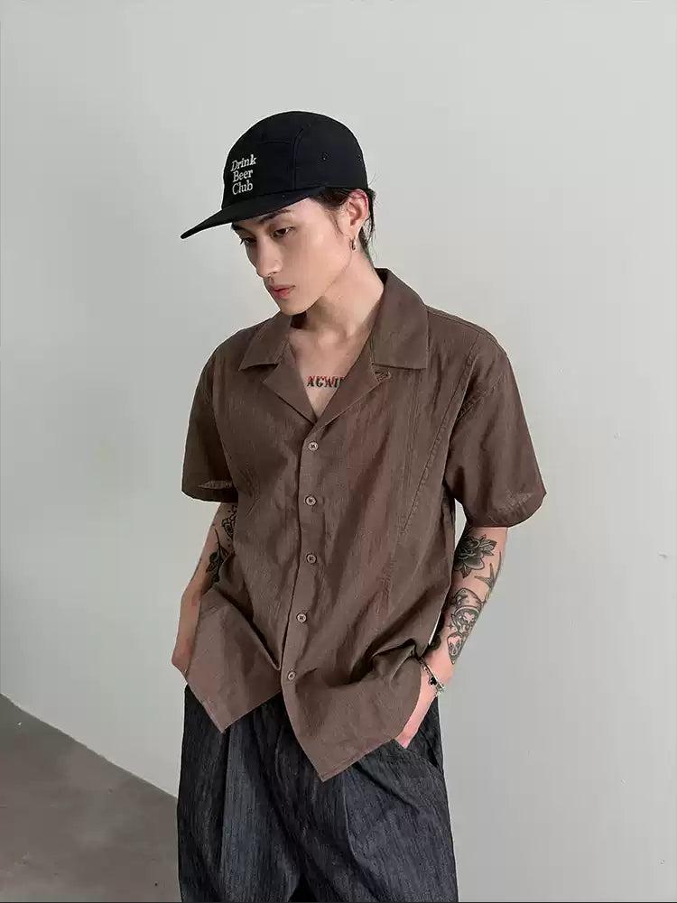 Gen Structured Versatile Shirt-korean-fashion-Shirt-Gen's Closet-OH Garments