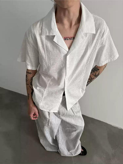Gen Structured Versatile Shirt-korean-fashion-Shirt-Gen's Closet-OH Garments