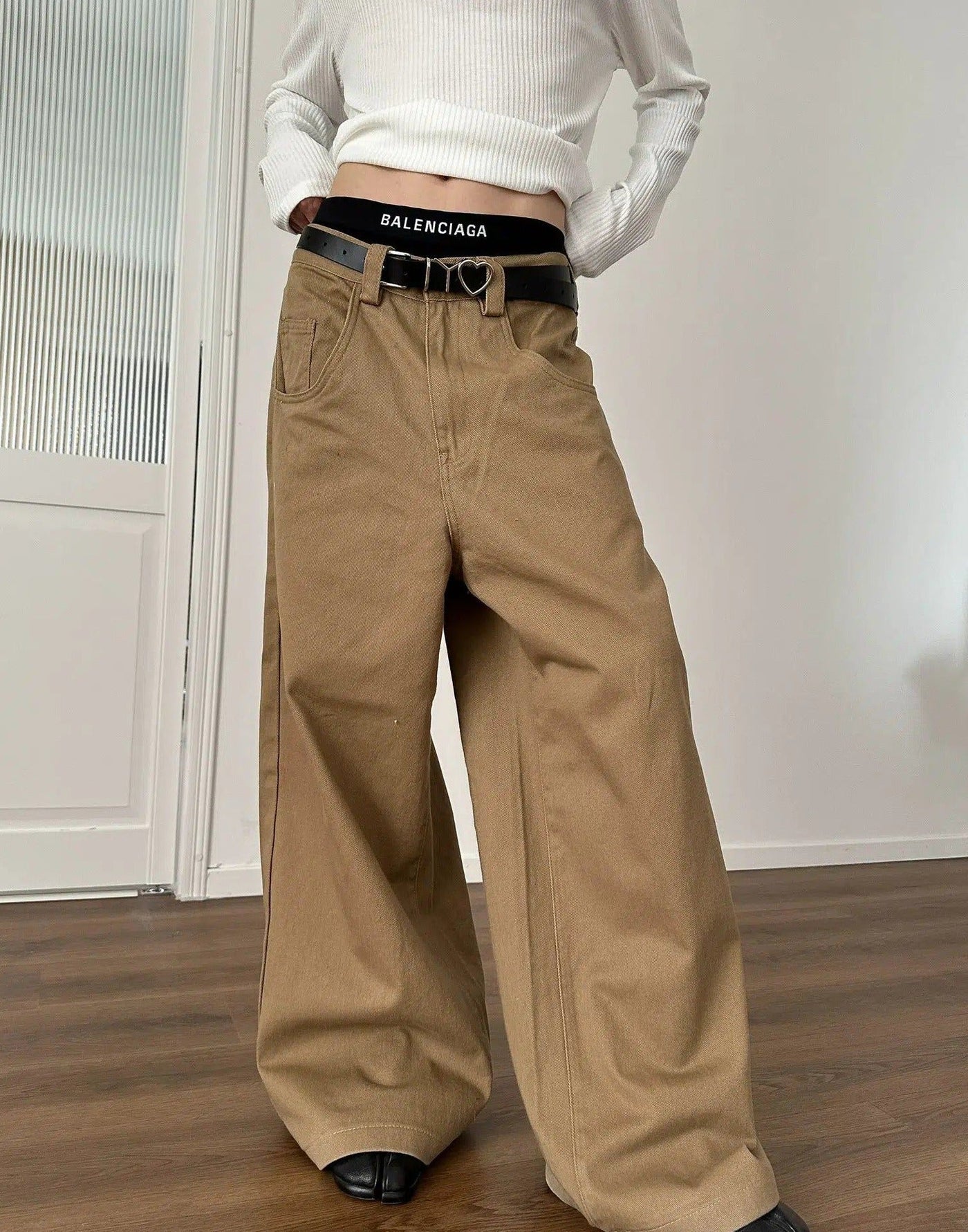 Gen Wide Leg Cut Comfty Jeans-korean-fashion-Jeans-Gen's Closet-OH Garments